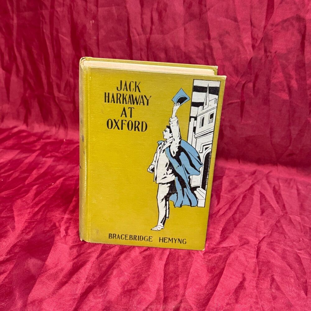 Antique Jack Harkaway at Oxford by Bracebridge Hemyng 1900 Donohue HC